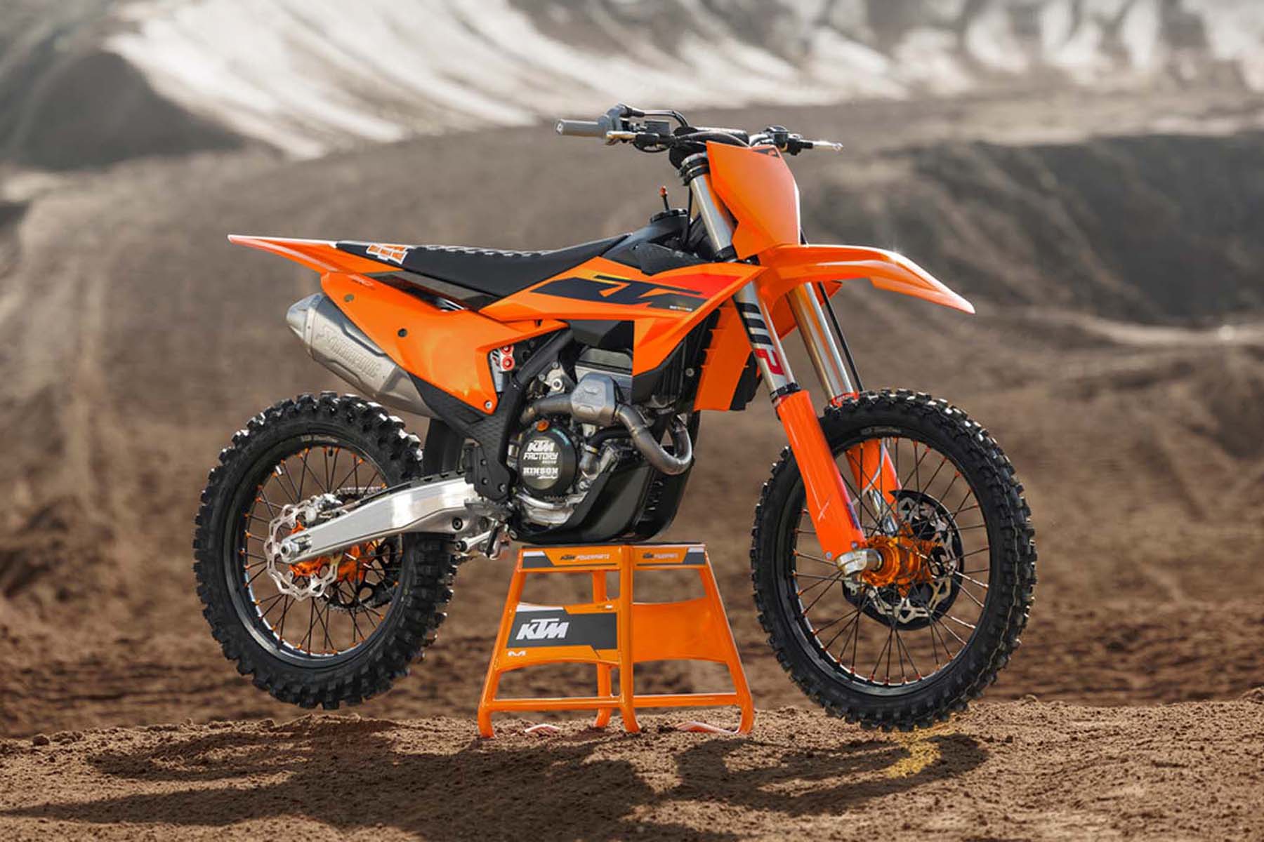 KTM SX- und SX-F-Baureihe 2025